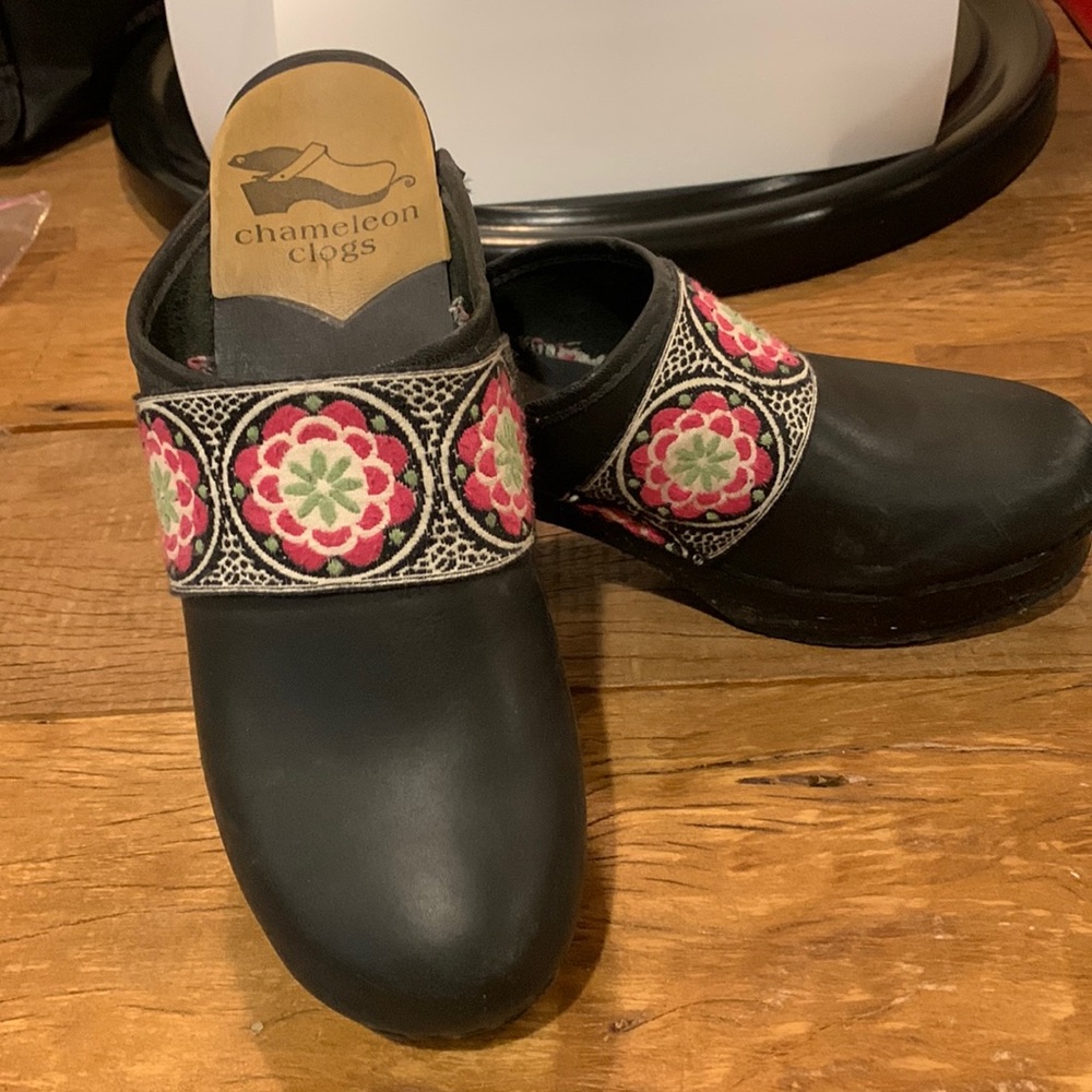 Chameleon blk woman’s clogs
